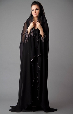 Fancy Embroidered Abaya